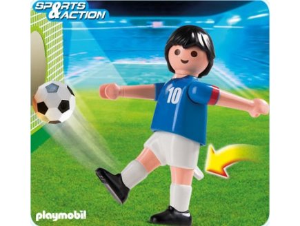 PLAYMOBIL 4733 Joueur Equipe France A moins cher