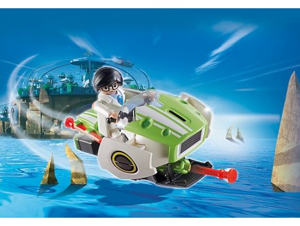 PLAYMOBIL SUPER 4 6691 SKY JET