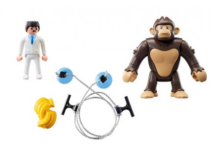Playmobil super 4 9004 singe geant gonk