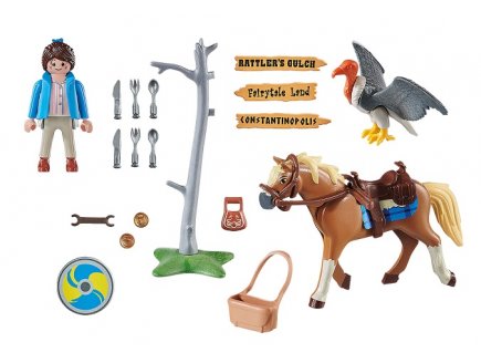 Playmobil the movie 70072 marla avec cheval
