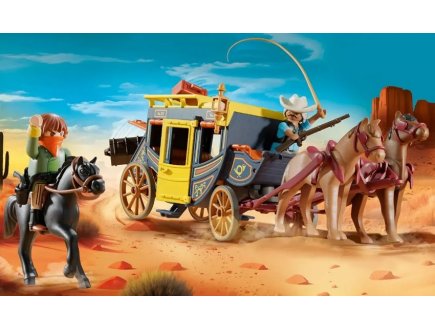 Playmobil Western 71862 Attaque de diligence au Far West