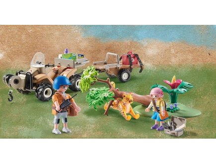 PLAYMOBIL WILTOPIA 71011 QUAD DE SECOURS POUR ANIMAUX