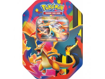 Pokebox M�ga Dracaufeu Y EX - Carte � collectionner Pokemon - Boite m�tal