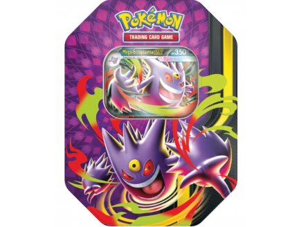 Pokebox Méga Ectoplasma EX 350 - Méga Clair de Lune - Carte à collectionner Pokemon Française - Boite métal