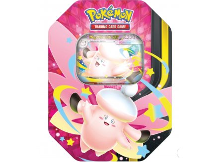 Pokebox Méga Mélodelfe EX 320 - Méga Clair de Lune - Carte à collectionner Pokemon Française - Boite métal