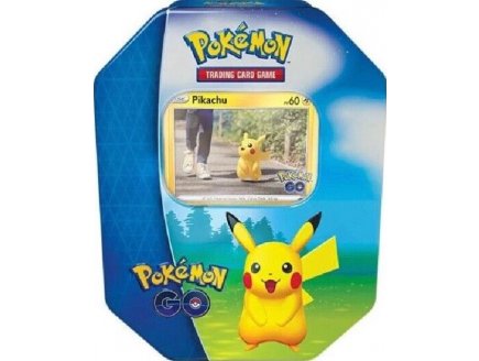 POKEBOX PIKACHU 60 V - CARTE A COLLECTIONNER POKEMON - BOITE METAL BLEUE