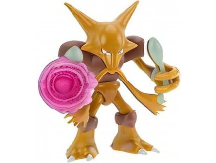 Pokemon battle feature Alakazam - Pokemon - Figurine action deluxe