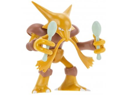 Pokemon battle feature Alakazam - Pokemon - Figurine action deluxe