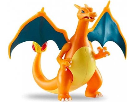 Pokemon Battle Feature Figure Dracaufeu - Pokemon - Figurine action Deluxe - Tomy - 95132