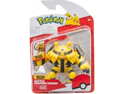 POKEMON BATTLE FEATURE FIGURE ELEKABLE - POKEMON - FIGURINE ACTION DELUXE - BANDAI - 38247