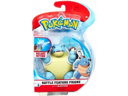 Pokemon battle feature tortank - pokemon - figurine action deluxe - Tomy - 97666