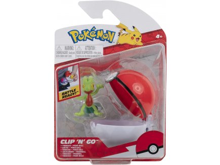 POKEMON CLIP 'N' GO : ARCKO ET SA POKE BALL - POKEBALL - FIGURINE - BANDAI - 37914