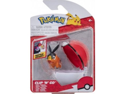 POKEMON CLIP 'N' GO : GRUIKUI ET SA POKE BALL - POKEBALL - FIGURINE - BANDAI - 38259