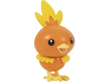 Pokemon clip 'n' go : poussifeu et sa poke ball - pokeball - figurine - Bandai - 37715