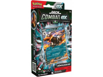 Pokemon Deck Prconstruits - Deck de Combat Dmolosse Ex - Starter - Asmodee - 60 cartes a collectionner