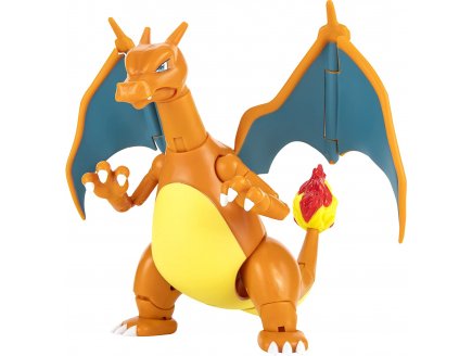 Pokemon figure dracaufeu articule 15 cm - figurine action deluxe - collection select 25 ans