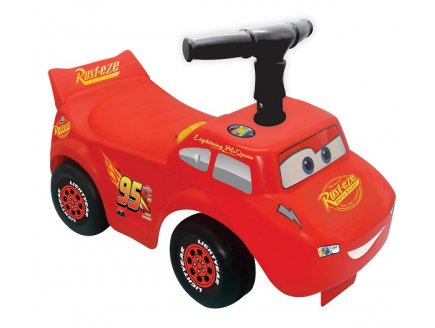 PORTEUR FLASH MCQUEEN CARS 3 SONS & LUMIERES - DISNEY PIXAR - KIDDIELAND - TROTTEUR / POUSSEUR