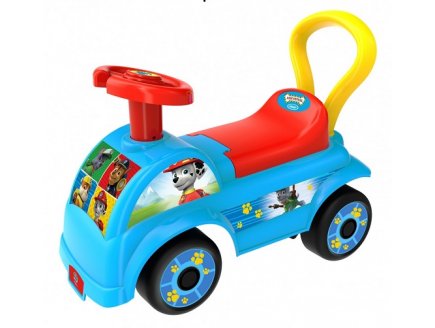 PORTEUR PAT PATROUILLE AUTO BLEU 2 EN 1 - PAW PATROL - D'ARPEJE - POUSSEUR BEBE