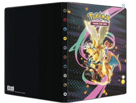 Portfolio A4 Pokemon Mega Evolution - Ascended Heroes - 10 pages de 9 cases (180 cartes recto-verso) - Ultra Pro - Cartes a Collectionner