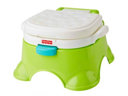 Pot royal estrade 3 en 1 vert bebe - Fisher price - hpy93 - toilette, proprete