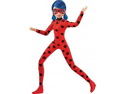 Poup?e miraculous : ladybug 26 cm + 2 accessoires - poup?e mannequin articul?e - marinette - Bandai - p50001