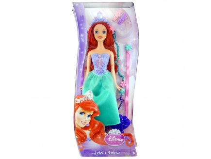 POUPEE ARIEL COIFFURE DE PRINCESSE - POUPEE DISNEY PRINCESSE - MATTEL - BDJ49