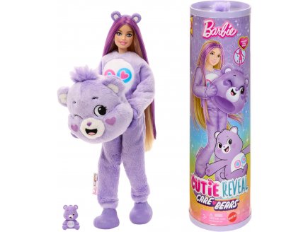 Poupee Barbie Cutie Reveal Bisounours Tougentille 10 surprises - Costume peluche animal - Poup�e Mannequin - Mattel - JCN94
