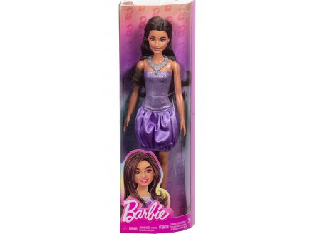 Poupe Barbie Fashionistas - Robe Violet - Mattel - HYT92