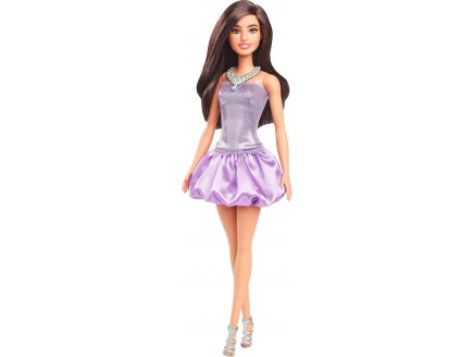 Poupe Barbie Fashionistas - Robe Violet - Mattel - HYT92