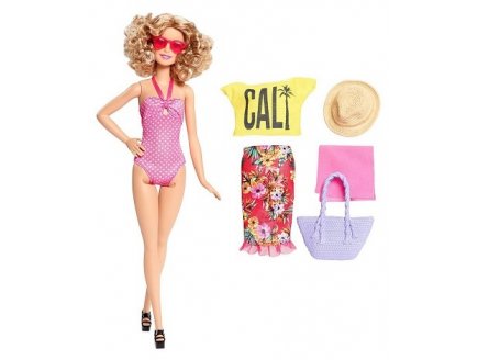 POUPEE BARBIE GLAM VACATION - STYLE MODE ETE - MATTEL - DGY74