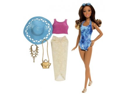 POUPEE BARBIE GLAM VACATION - STYLE MODE ETE - MATTEL - DGY76