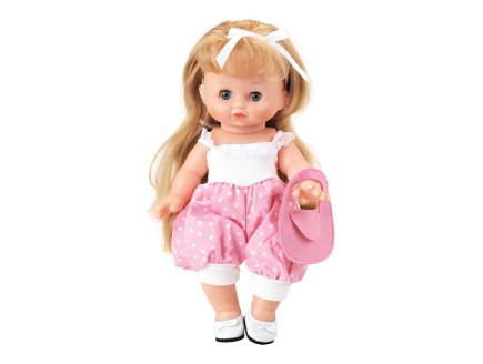 POUPEE CALINETTE ROSE 28 CM - PETITCOLLIN - 712837 - MADE IN FRANCE