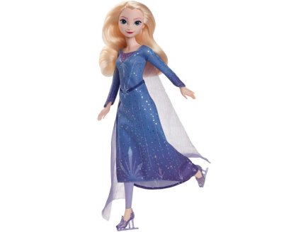 Poup�e Elsa Patinage 30 cm - Elsa robe de Princesse - Poup�e Mannequin Reine Des Neiges - Disney Frozen - Mattel JBG53