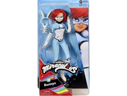 Poupe Miraculous : Bunnyx 26 cm + 2 accessoires - Poupe mannequin articule - Bandai - P50011