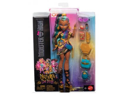 Poupée Monster High Nefera de Nile avec Lavish et accessoires - Mattel - JDR48