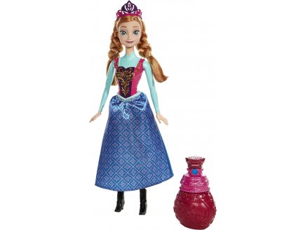 Poup�e Reine des Neiges : Anna couleur royale - Disney Princesse - Mattel - BDK32