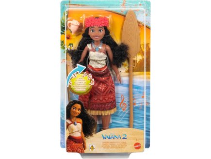 Poupe Vaiana 2 qui Chante + 1 accessoire - Poupe Mannequin - Disney Princesse - Mattel - JTB62