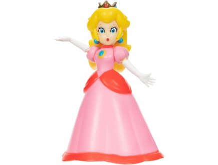 Princesse Peach : figurine super mario 8 cm - Figurine Nintendo articul�e - Jakks