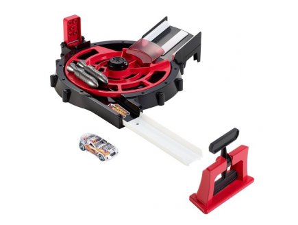 Propulseur lanceur centriforce hot wheels team - Mattel - x0163