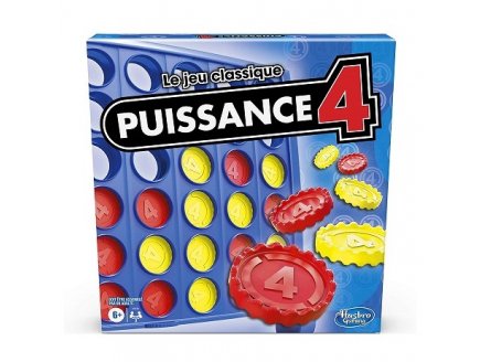 PUISSANCE 4 LE JEU CLASSIQUE - HASBRO GAMING - A5640 - JEU DE SOCIETE STRATEGIE