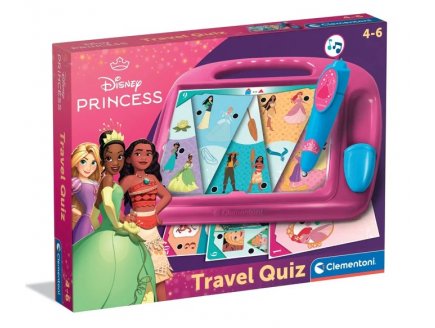 PUPITRE EDUCATIF DISNEY PRINCESS - TRAVEL QUIZ - CLEMENTONI - 16675 - JEU EDUCATIF ELECTRONIQUE