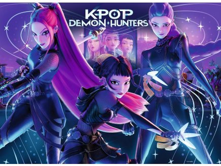 Puzzle 300 pièces XXL Le Trio Kpop Demon Hunters Rumi Mia et Zoey Collection Serie Télé - Ravensburger - 120035282