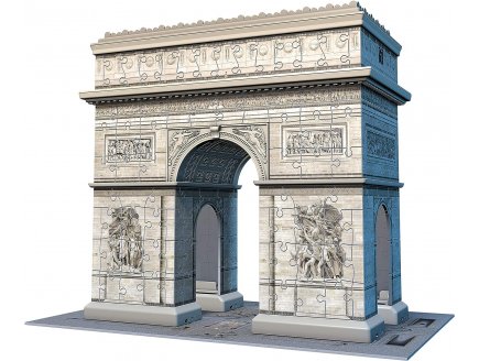 Puzzle 3d arc de triomphe 216 pieces - collection monument paris - Ravensburger - 12514