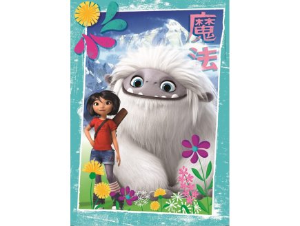 Puzzle abominable : yi et everest le yeti blanc 104 pieces - collection disney - Clementoni - 27272