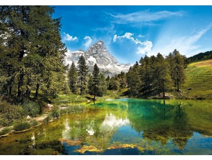 PUZZLE AUSTRALIE : LAC BLEU 1500 PIECES - COLLECTION PAYSAGE - CLEMENTONI - 31680