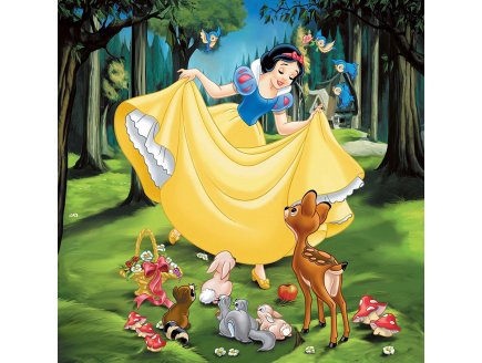 Puzzle blanche neige - cendrillon - ariel la petite sirene 3 x 49 pieces - Ravensburger - 093397