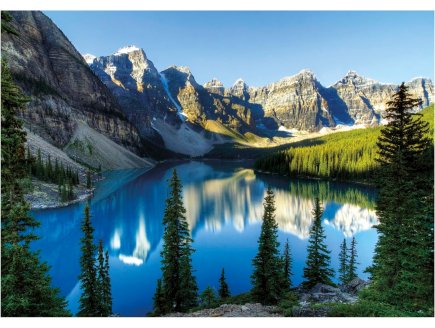 PUZZLE CANADA LAC EN ALBERTA 500 PIECES - COLLECTION PAYSAGE ET MONTAGNE - EDUCA - 20281