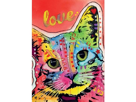 PUZZLE CHAT : TILT CAT LOVE - 1000 PIECES - COLLECTION ART DEAN RUSSO - EDUCA 19257