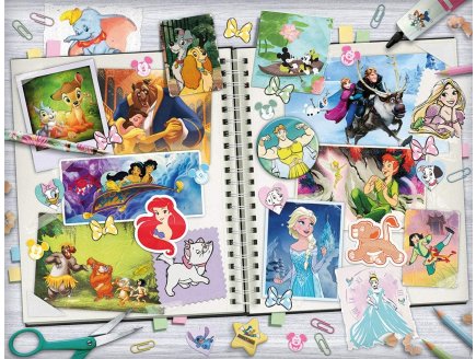 PUZZLE DISNEY SCRAPBOOKING 2000 PIECES - COLLECTION DISNEY MICKEY ET SES AMIS - NATHAN - 878871