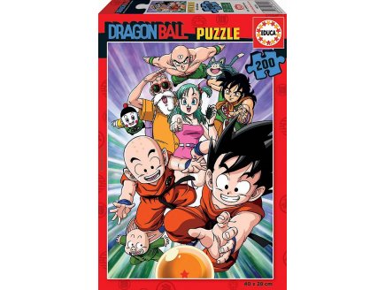 PUZZLE DRAGON BALL Z ET LES BOULES DE CRISTAL 200 PIECES - EDUCA - 18215